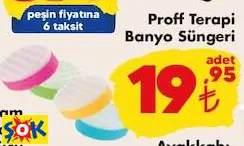 PROFF TERAPİ BANYO SÜNGERİ